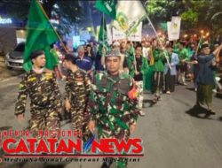 Babinsa Koramil 05/Tanah Abang Monitoring Peringatan Tahun Baru Islam 1 Muharram 1446 H
