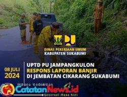 Pasca Banjir Diruas Jalan Pasiripis-Ciracap yang Sempat Viral, UPTD Jampangkulon Respons Cepat Melakukan Penanganan.