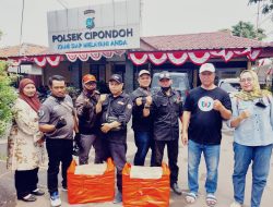 Pengurus FWJI Tangkot Banten Terus Konsisten Berbagi nasi kotak Di Jumat Berkah