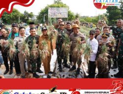 Mall Pesona Depok Panen Raya Bawang Merah dan Tanam Cabe Perdana bersama Pangdam Jaya