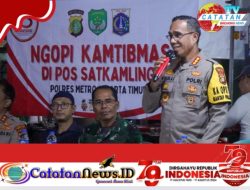 Duduk Bersama Warga, Kapolres Metro Jaktim “Ngopi Kamtibmas” di Penggilingan Cakung