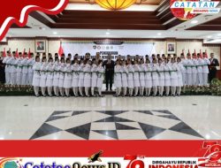 Dandim 0504/JS Hadiri Pengukuhan Paskibraka Tingkat Kota Jakarta Selatan