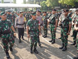 Pangdam Jaya Hadiri Apel Gelar Pasukan Operasi Pengamanan ISF & Tribrata Jaya Ta. 2024