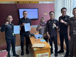 Badan Pemulihan Aset Kejaksaan RI Melaksanakan Lelang Eksekusi Barang Rampasan Atas Nama Terpidana Anang Diantoko