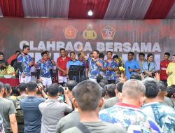 Gelar Syukuran dan Olahraga Bersama, Memperkokoh Sinergitas TNI-Polri