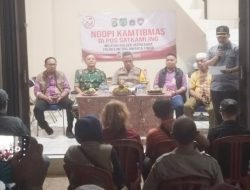 Kapolres Metro Jakarta Timur di Dampingi Danramil Jatinegara Pimpin Giat Mediasi Damai Warga Kel. Cipinang Besar Utara