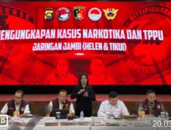 Bareskrim Polri ungkap Jaringan Narkoba Wilayah Jambi H dan DS