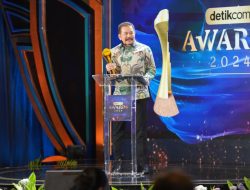 Jaksa Agung ST Burhanuddin Terima Penghargaan ”Tokoh Penegak Hukum Humanis” dalam Detikcom Awards 2024