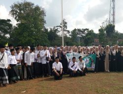 Apel Hari Santri di Kecamatan Sagaranten Bersama Unsur Agama, Lembaga dan Unsur Lainnya