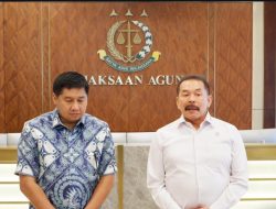 Jaksa Agung RI Terima Kunjungan Kehormatan Menteri Perumahan dan Kawasan Permukiman RI Bahas Pengadaan Lahan Permukiman Rakyat