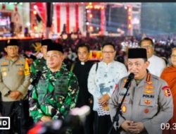 Kapolri dan Panglima TNI Hadiri Doa Lintas Agama di Semarang