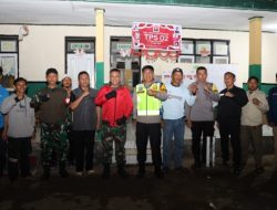 Guna Pastikan Nyoblos Aman, TNI/Polri di Sukabumi Gelar Patroli Tiga Pilar