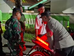 Kapolsek Pebayuran AKP Hotman Sitompul Gelar OKJ Bersama Koramil 11 Pebayuran