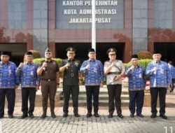 Kasdim 0501/Jakarta Pusat Mengikuti Upacara Hari Bela Negara Ke-76 Tahun 2024