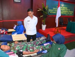 Dalam Rangka HUT Persit Ke-79 Tahun 2025 Kodim 0501/JP Adakan Donor Darah