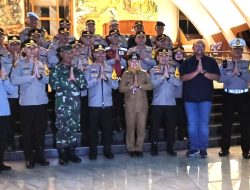 Amankan Malam Takbiran Idul Fitri 1446 H, Forkopimko Gelar Apel Pengamanan Skala Besar