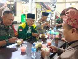 Jalin Tali Silaturahmi Antar Anggota Koramil 08/DS dan Polsek Duren Sawit Melalui Bukber
