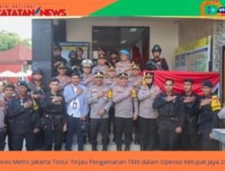 Kapolres Metro Jakarta Timur Tinjau Pengamanan TMII dalam Operasi Ketupat Jaya 2025