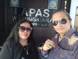 Dewas DPI Dampingi Ketua Presidium FPII Panen Raya Melon Bersama Kakanwil Dirjenpas Jabar di Lapas Warung Kiara