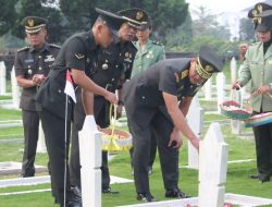 Dispsiad Gelar Ziarah, dan Tabur Bunga Rangkaian HUT ke-75 di Makam Pahlawan Cikutra