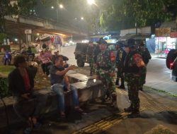 Koramil 03/Pasar Rebo, Ciracas Giat Patroli Guantibmas, Ciptakan Wilayah Kondusif