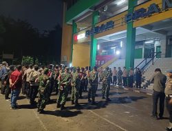 Koramil 02/Matraman Bersama Polres Metro Jakarta Timur Gelar Apel Cipkon Empat Pilar