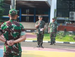 Dandim 0501/JP Pimpin Pelaksanaan Normalisasi Anak Sungai Ciliwung di Wilayah Kodim 0501/JP