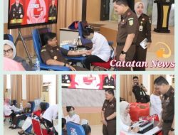 Peduli Kemanusiaan, Kejati Kepri Adakan Donor Darah Bersama PMI Kota Tanjungpinang