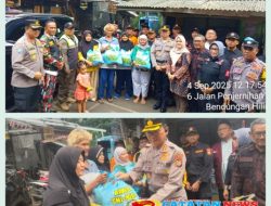 Polda Metro Jaya Gelar Bakti Sosial dan Trauma Healing di Bendungan Hilir