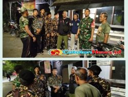 Kolaborasi Patroli Siskamling Koramil Pulogadung dan Komduk Jaga Keamanan Lingkungan