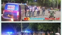 Koramil 07/Kemayoran Bersinergi Bersama Tiga Pilar dan Komponen Pendukung Gelar Patroli Malam serta Himbau Aktifkan Pos Kamling