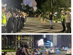 Polda Metro Jaya Gelar Patroli Malam di Jakarta, untuk Menjaga Keamanan Masyarakat