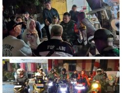 Patroli Bersama di Cipayung, Pjs Danramil: Keamanan Kampung Harus Jadi Tanggung Jawab Bersama