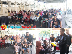 Bakti Kesehatan Brimob Polda Metro Jaya untuk Warga Kwitang