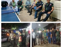 Kolaborasi Kodim 0505/JT dan Komduk Gelar Patroli Siskamling di Kramatjati