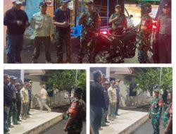 Kodim 0505/JT Gelar Patroli/Siskamling Bersama Komduk di Duren Sawit