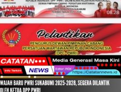 Wajah Baru PWRI Sukabumi 2025-2028, Segera Dilantik oleh Ketua DPP PWRI