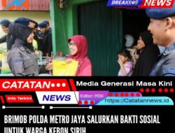 Brimob Polda Metro Jaya Salurkan Bakti Sosial untuk Warga Kebon Sirih