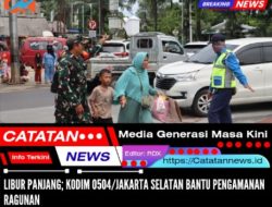 Libur Panjang; Kodim 0504/Jakarta Selatan Bantu Pengamanan Ragunan