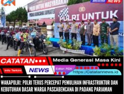 Wakapolri: Polri Terus Percepat Pemulihan Infrastruktur dan Kebutuhan Dasar Warga Pascabencana di Padang Pariaman