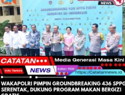 Wakapolri Pimpin Groundbreaking 436 SPPG Serentak, Dukung Program Makan Bergizi Gratis