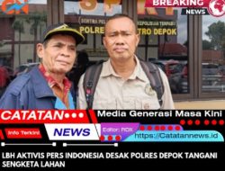 LBH Aktivis Pers Indonesia Desak Polres Depok Tangani Sengketa Lahan