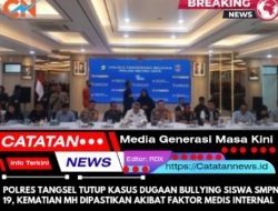 Polres Tangsel Tutup Kasus Dugaan Bullying Siswa SMPN 19, Kematian MH Dipastikan Akibat Faktor Medis Internal