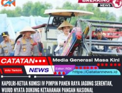 Kapolri-Ketua Komisi IV Pimpin Panen Raya Jagung Serentak, Wujud Nyata Dukung Ketahanan Pangan Nasional