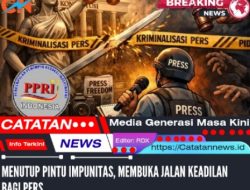 Menutup Pintu Impunitas, Membuka Jalan Keadilan bagi Pers