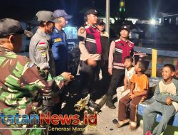 Sinergi TNI-Polri Perkuat Siskamling, Patroli Malam Gabungan Cegah Guantibmas di Kepulauan Seribu Utara