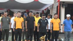 Peringati Hari K3 Polres Sukabumi-Forkopimda Gelar Olahraga Bersama Jaga Kondusifitas Jelang May Day