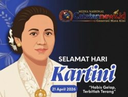 Redaksi Catatannews.id Ucapkan Selamat Hari Kartini 2026, Ajak Perempuan Terus Berkarya  