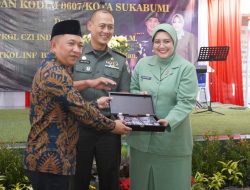 Pisah Sambut Dandim 0607, Wabup Andreas: Kolaborasi TNI-Pemda Sukabumi Akan Makin Solid