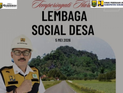 Hari Lembaga Sosial Desa, Kadis PU Sukabumi: Perkuat Sinergi Bangun Infrastruktur Merata